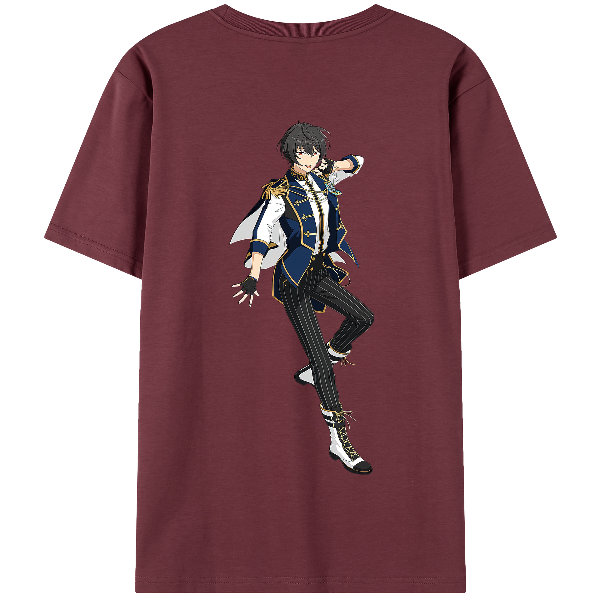 （画像用） あんさんぶるスターズ! Ensemble Stars 綿100％半袖Tシャツ（背面プリント）